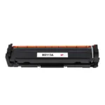 Cartouche de toner EURO TONER W2113A MG Magenta compatible HP, vue de face.