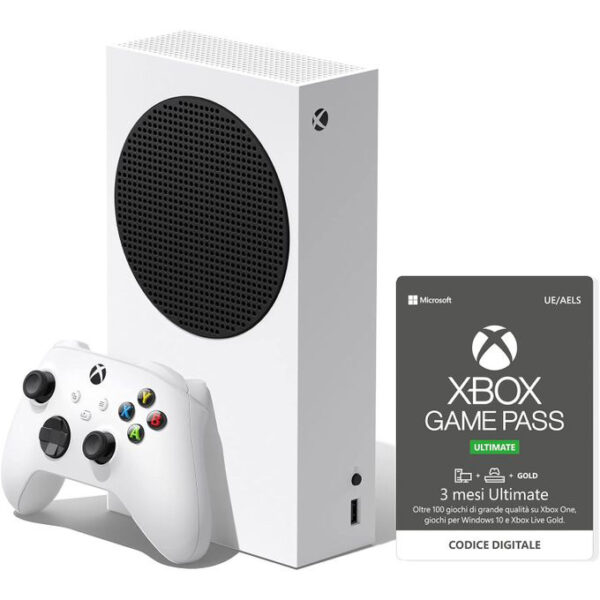 Console XBOX Series S 512Go avec manette blanche et design épuré