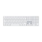 Clavier Apple Magic Keyboard avec pavé numérique en aluminium, modèle QWERTY A1843.