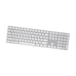 Vue latérale du Magic Keyboard Apple avec touches ciseaux.