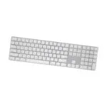 Vue latérale du Magic Keyboard Apple avec touches ciseaux.