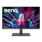 Écran BenQ PD2705U 27 pouces affichant une image en 4K UHD.