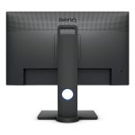 Connectiques de l’écran BenQ PD2705U avec USB-C, HDMI et DisplayPort.