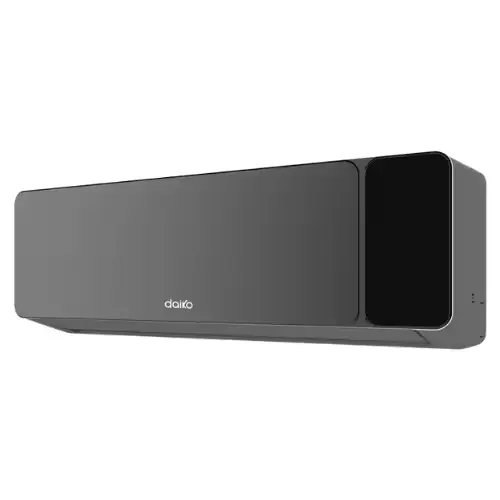 Vue rapprochée du climatiseur Split Smart WIFI Inverter 24000 BTU, unité intérieure élégante.