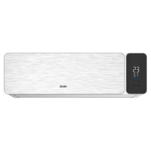 Climatiseur Split Mural 24000 BTU Silver avec capacité de refroidissement et chauffage.