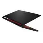 Profil latéral du MSI 12VF montrant sa finesse et ses ports de connexion.