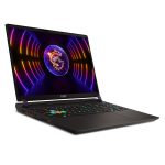 MSI VECTOR HX A13VHG ouvert avec écran QHD+ et clavier RGB