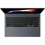 Clavier rétroéclairé du Samsung Galaxy Book 4 Ultra.