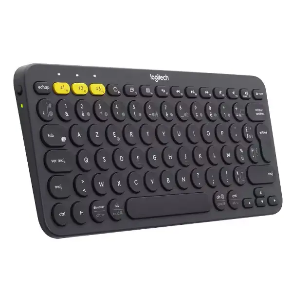 Clavier Logitech K380 – Bluetooth, compact et compatible multi-appareils.