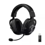 Casque Logitech G Pro X Wireless vu de côté.