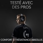 Vue rapprochée des coussinets en mousse à mémoire de forme.