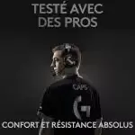 Vue rapprochée des coussinets en mousse à mémoire de forme.