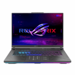 Vue d'ensemble du ASUS ROG STRIX G16 en mode allumé