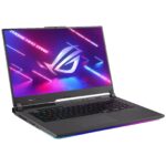 ASUS ROG STRIX G17 ouvert affichant écran QHD 240Hz
