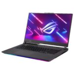 Vue du clavier QWERTY RGB rétroéclairé