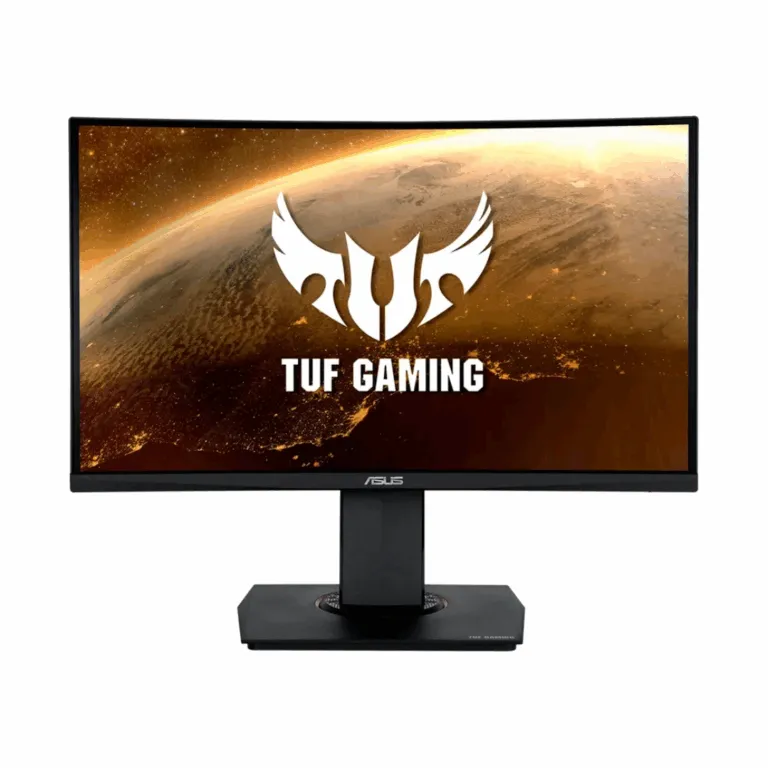 ASUS TUF Gaming VG24VQER 24" Curved 165Hz, écran incurvé pour gaming haute performance.