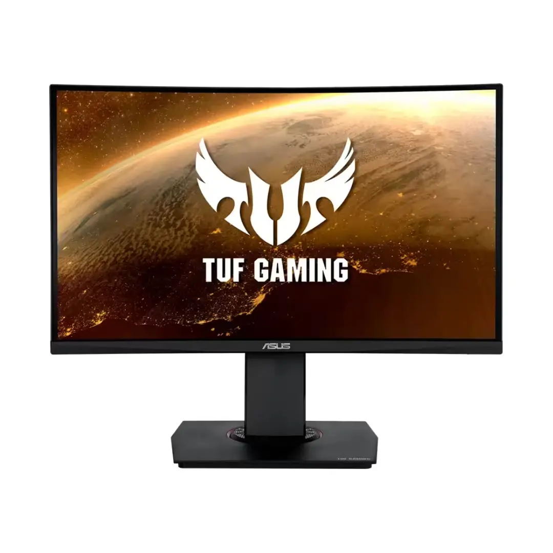 ASUS TUF Gaming VG24VQER 24" Curved 165Hz, écran incurvé pour gaming haute performance.