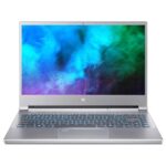 Vue avant du Acer Predator Triton 300 SE avec écran allumé