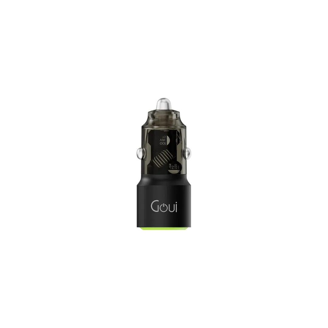 Chargeur voiture Goui 65W USB-C (1) Vue rapprochée du port USB-C 65W du Goui GEAR