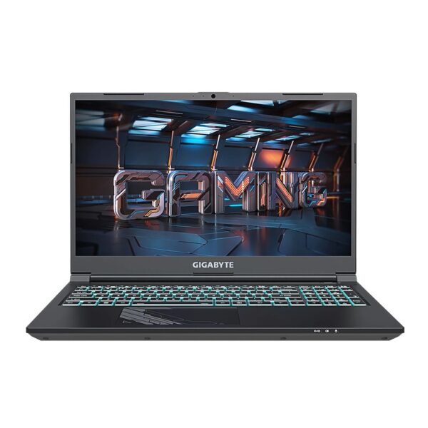GIGABYTE G5 KF5 – Vue avant écran allumé