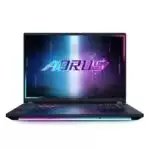 Vue avant du Gigabyte AORUS MASTER 16 ouvert