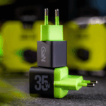 Port USB-C du Goui GAN 35W en gros plan