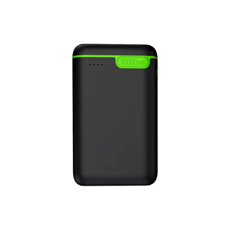 Power bank Goui connectée à deux appareils