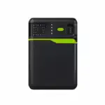 Vue de face du Goui Sigo Power Bank 10 000mAh noir