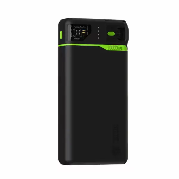 Vue avant de la Goui Sigo Power Bank 20000mAh avec logo visible
