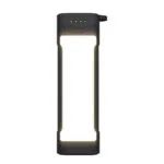 Vue avant de la Goui TORCH Power Bank avec torche LED allumée