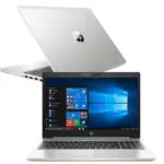 Vue latérale du HP EliteBook 840 G6 montrant ses ports