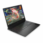 Écran QHD HP OMEN affichant des images de jeu ultra nettes