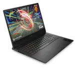 Vue latérale du HP OMEN 16 avec son design épuré