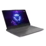 Vue avant du Lenovo LOQ 15 IRH8 avec écran 15.6” FHD 144Hz allumé