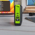 Power Bank MBALA Pro vue de face avec écran LED
