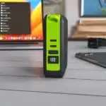 Power Bank MBALA Pro vue de face avec écran LED