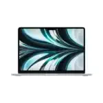 MacBook Air M2 13 pouces ouvert sur bureau minimaliste