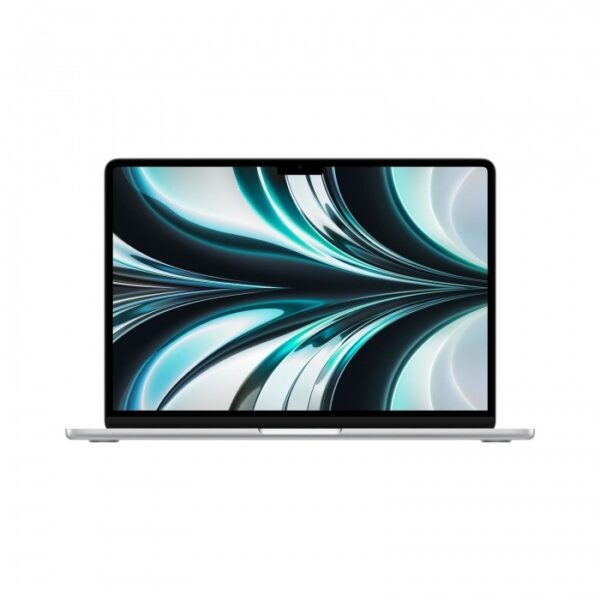 MacBook Air M2 13 pouces ouvert sur bureau minimaliste