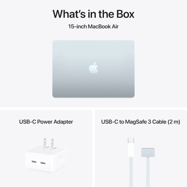 Vue arrière du MacBook Air M4 fermé