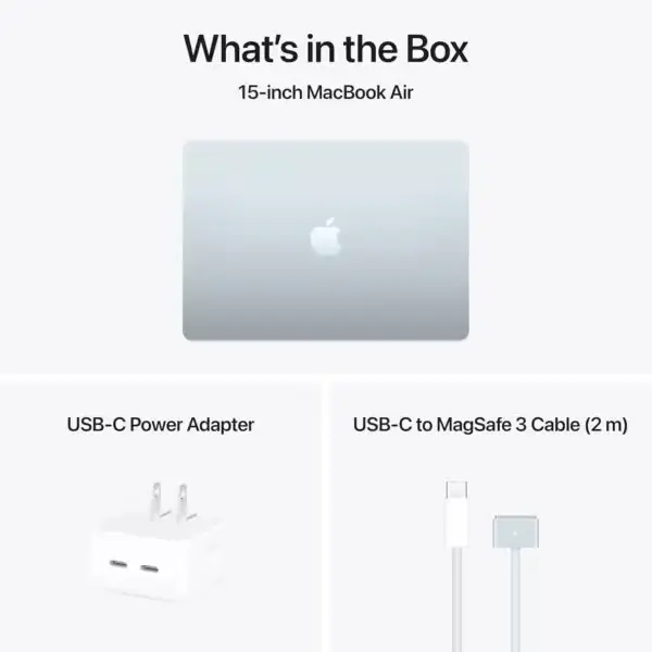 Vue arrière du MacBook Air M4 fermé