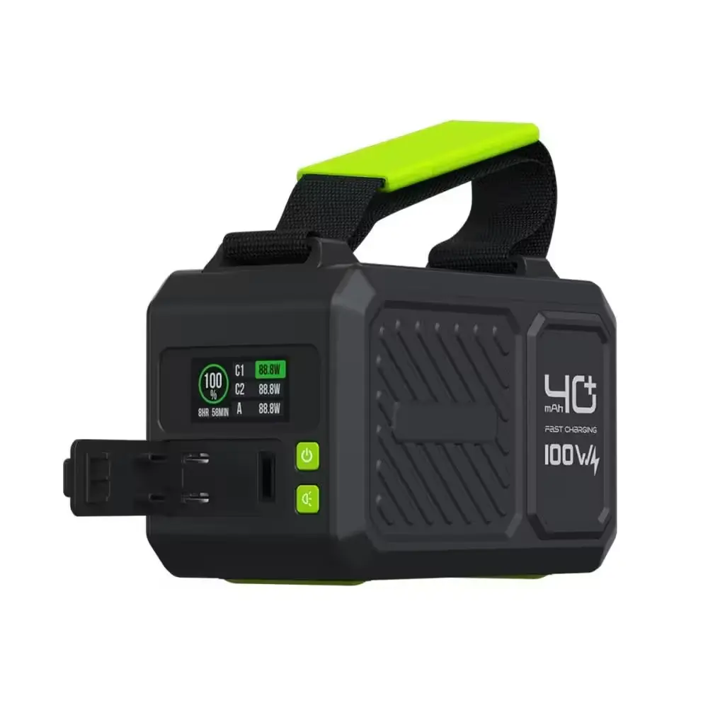 Power Bank 40 000mAh avec ports USB et Type-C pour une recharge rapide et fiable.