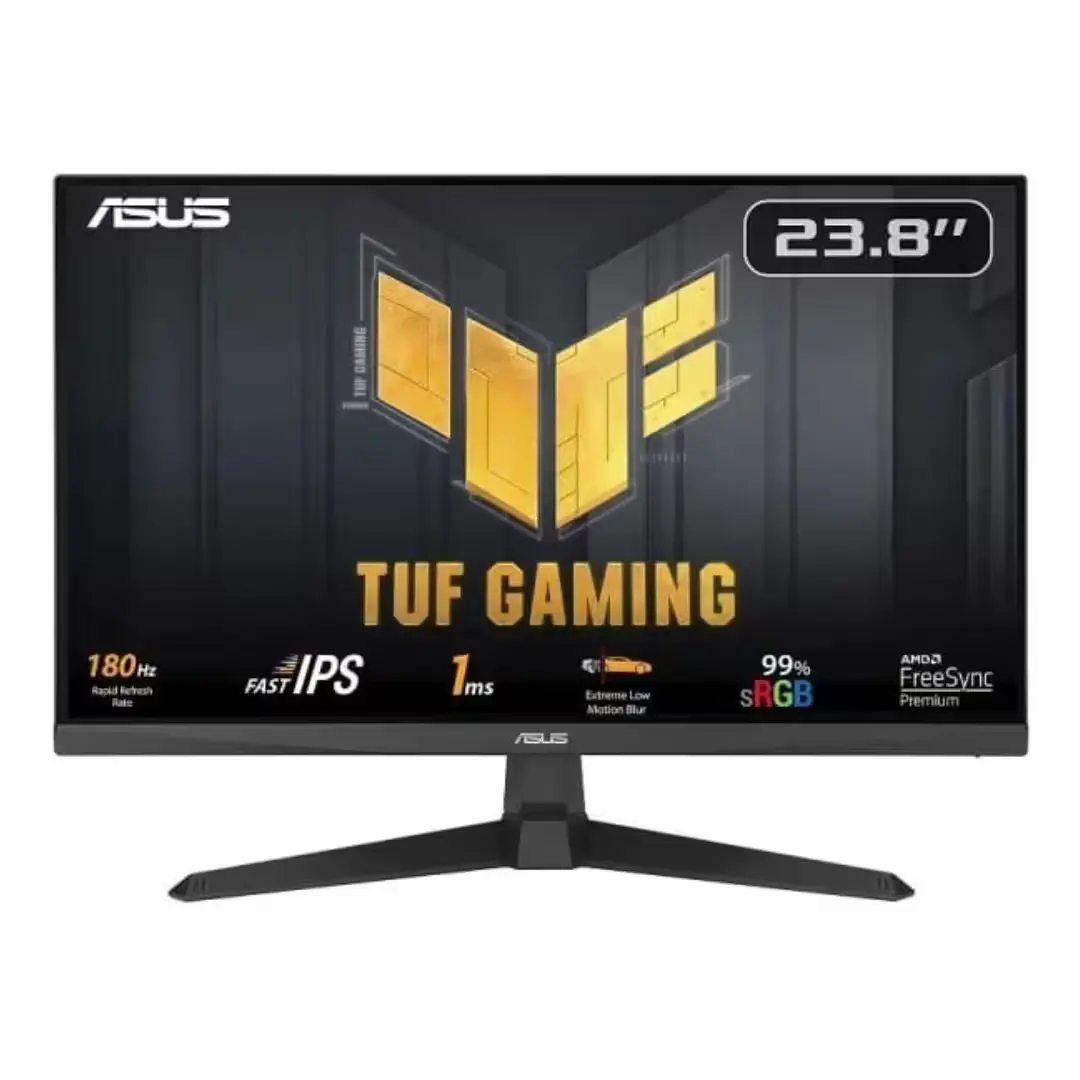 Écran ASUS TUF VG249Q3A vue de face
