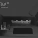 ASUS TUF VG279Q3A monté au mur