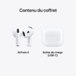 AirPods 4 en utilisation extérieure