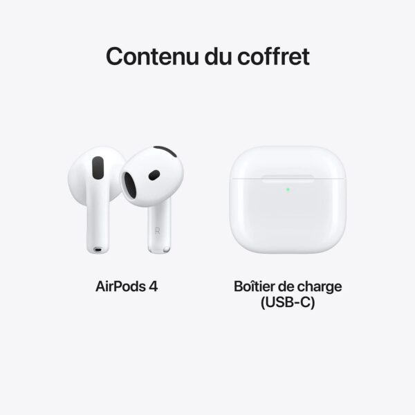 AirPods 4 en utilisation extérieure