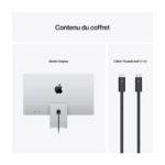 Apple Studio Display – Profil et inclinaison