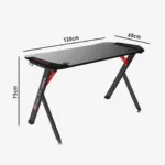 Pieds en métal du bureau gamer GT 01 DEADSKULL