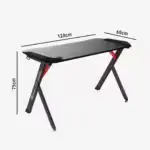 Pieds en métal du bureau gamer GT 01 DEADSKULL
