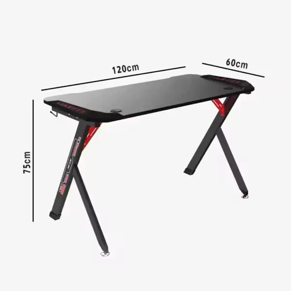 Pieds en métal du bureau gamer GT 01 DEADSKULL