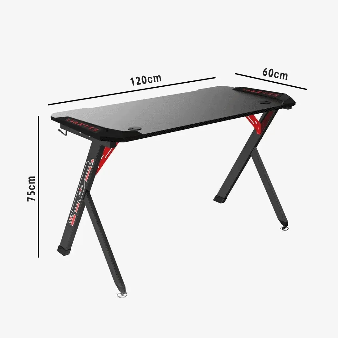 Pieds en métal du bureau gamer GT 01 DEADSKULL